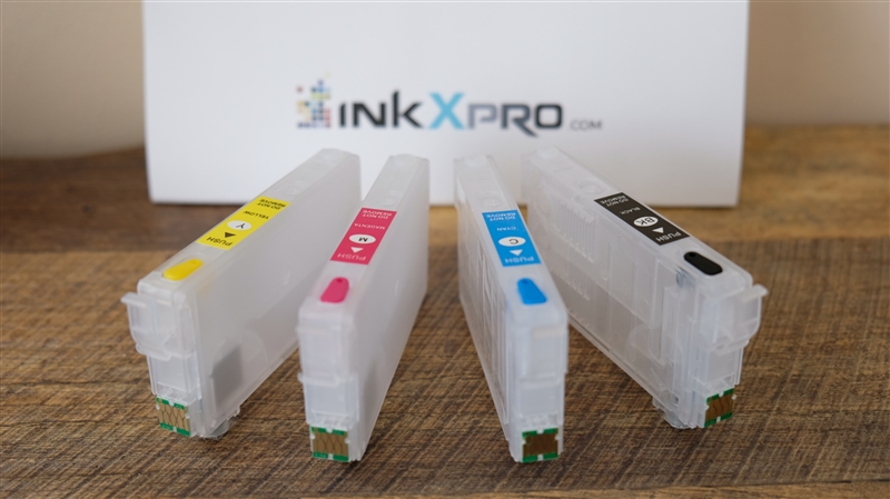 INKXPRO 4 X 100ml Professional True Color Sublimation Ink Refills for  EcoTank printer, C88+ Workforce 3640 7520 7610 7620 7710 7720 7210 7310  7840