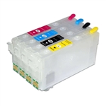 Ink Refill Kit for Epson Workforce WF Pro WF-3820 WF-3823 WF-4820 WF-4830 WF4833 Ink Refill Kit for Epson Workforce WF Pro WF-3820 WF-3823 WF-4820 WF-4830 WF4833