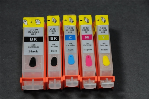 Non OEM Refillable ink Cartridges for Canon MX882 iP4820 MG5120 MG5220 