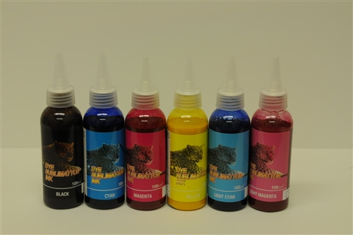 SubZone Ink 6 Color Dye Sublimation Ink for Epson Printers(CMYK LC,LM)